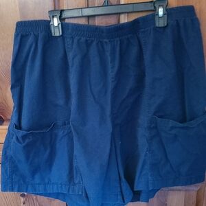 Women's Navy Cargo Shorts